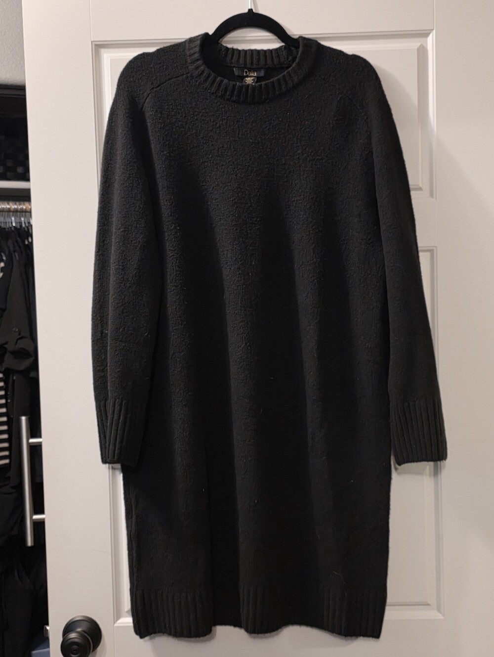 Dalia XL Sweater Dress In Black